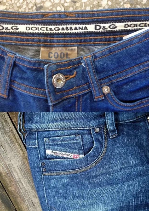 Dolce & Gabbana Italy i Diesel original farmerice