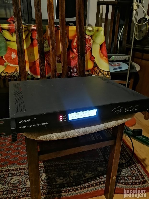 Gospell GN-1834 4Channel MPEG-2 Low Bit Rate SD Encoder