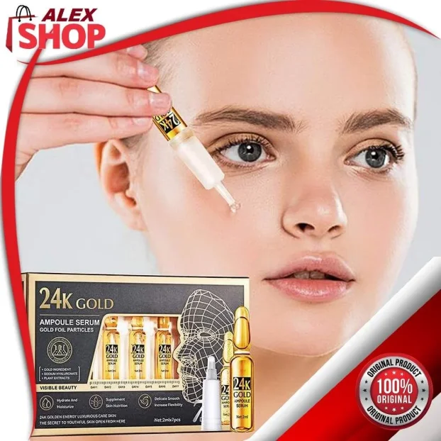 Serum od 24-karatnog zlata za zatezanje lica