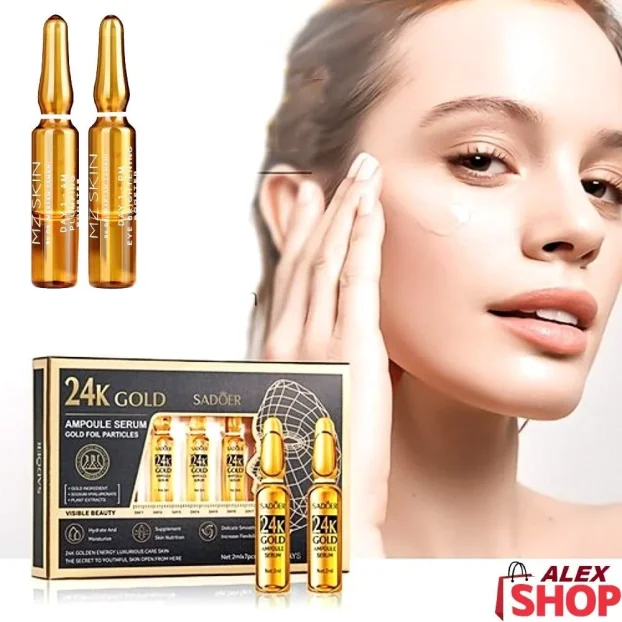 Serum od 24-karatnog zlata za zatezanje lica