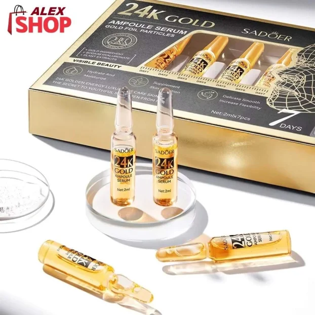 Serum od 24-karatnog zlata za zatezanje lica