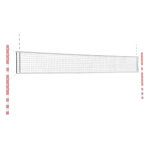 Mreža za odbojku sa antenama + sajla 9x1m (bez stubova)