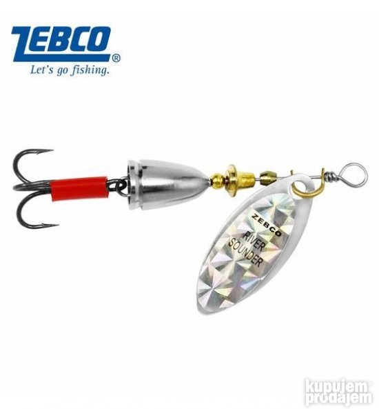 Zebco  River -Sounder Spineer Silver