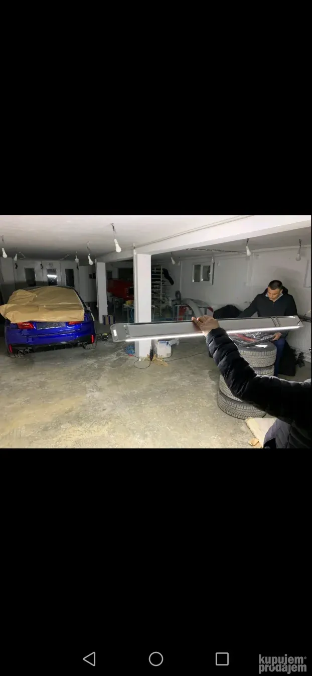 Led neonke široke 1,2m.120w, 60w,80w 6500k 4200k