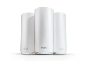NETGEAR Orbi 870 Tri-Band WiFi 7 Mesh white 3pcs