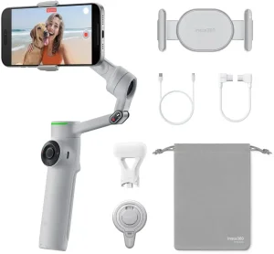 Insta360 Flow 2 Pro Creator Bundle Stone Gray