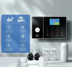 Kucni GSM SIM WiFi TUYA alarmni sistem za bezbednost doma