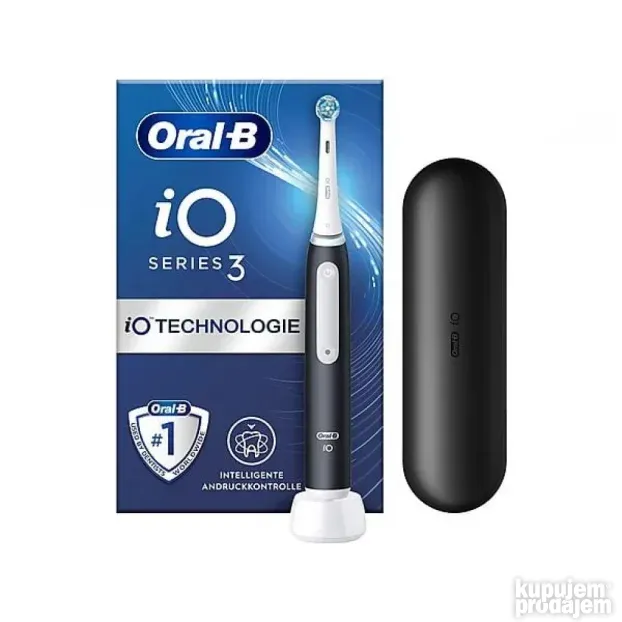 ORAL-B iO 3 Electronic toothbrush travel pouch matt black