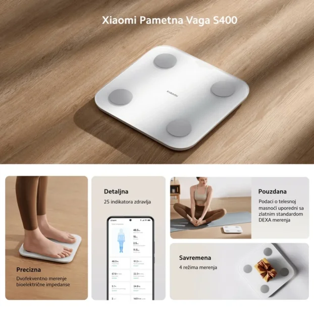 Kucna vaga Xiaomi MI Body Composition Scale S400