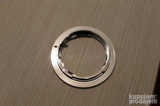 Nikon AI AF Lens to Canon EOS Mount Adapter Silver