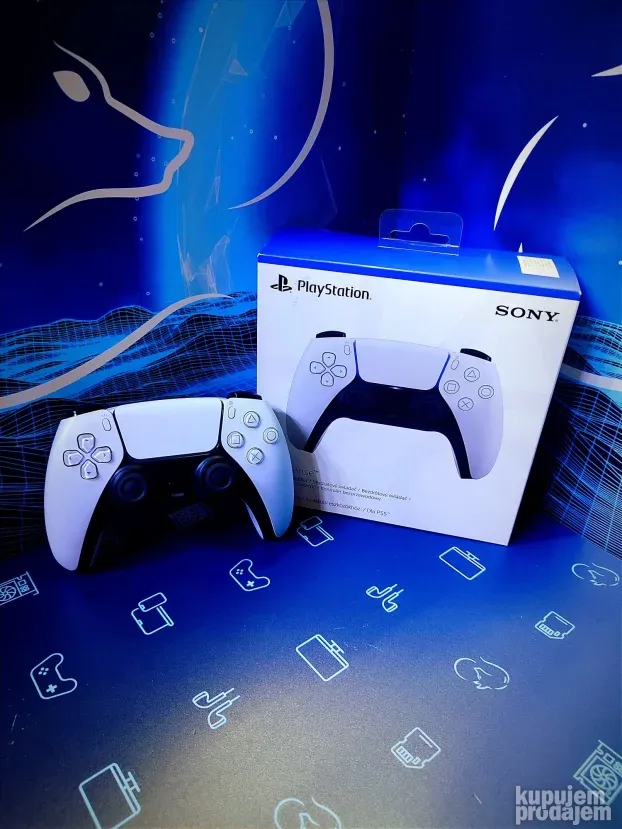 NOV PS5 Kontroler/ PS5 Joystick DualSense PlayStation 5 BELI