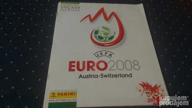 Euro 2008/Album sa slicicama/Panini