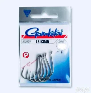 Udice Gamakatsu LS-5314N (Bela) vel.7/0