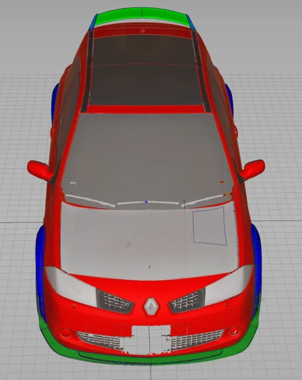 Renault Megane RS Mk2 FULL Wide Body Kit