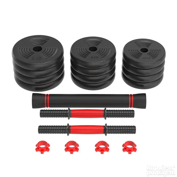Set tegova za vezbanje (Max 40 kg)