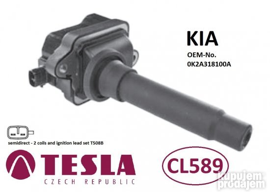 KIA Sephia (FA) 1.5 i - BOBINA CL589 - bombina kija sefija