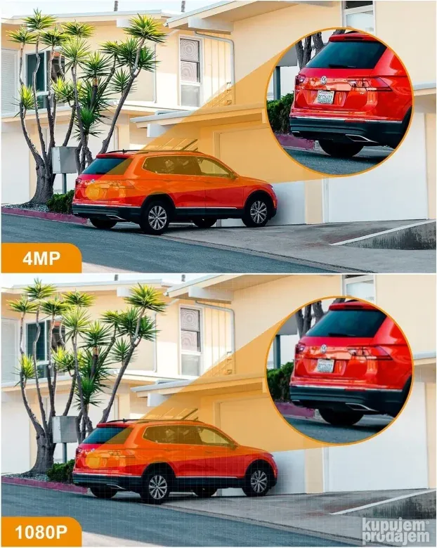 IMOU Cruiser SE+ 4MP Spoljasnja wifi PTZ sigurnosna kamera