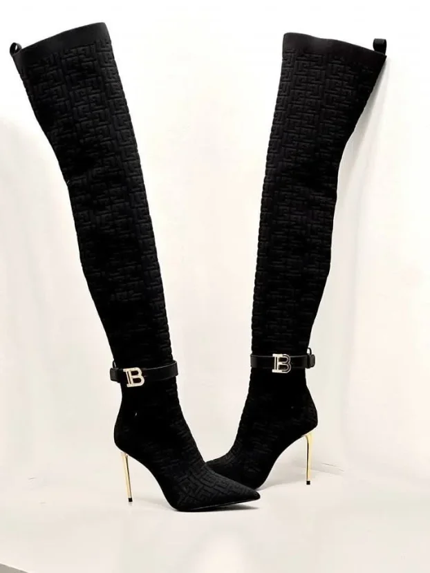 Balmain Kozne Cizme 14.Modela Luxury Collection for SALE%