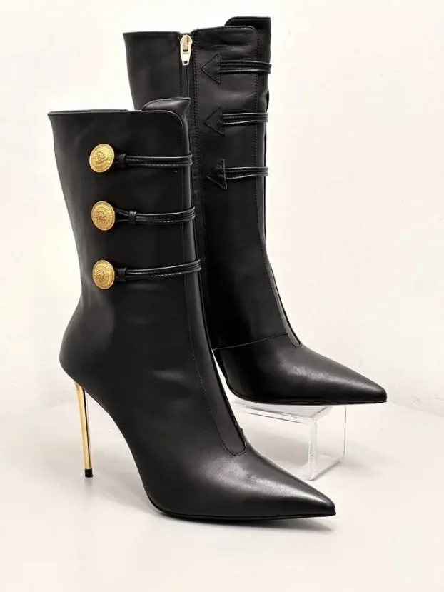 Balmain Kozne Cizme 14.Modela Luxury Collection for SALE%