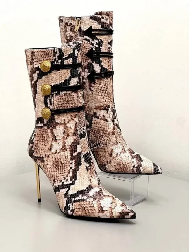 Balmain Kozne Cizme 14.Modela Luxury Collection for SALE%