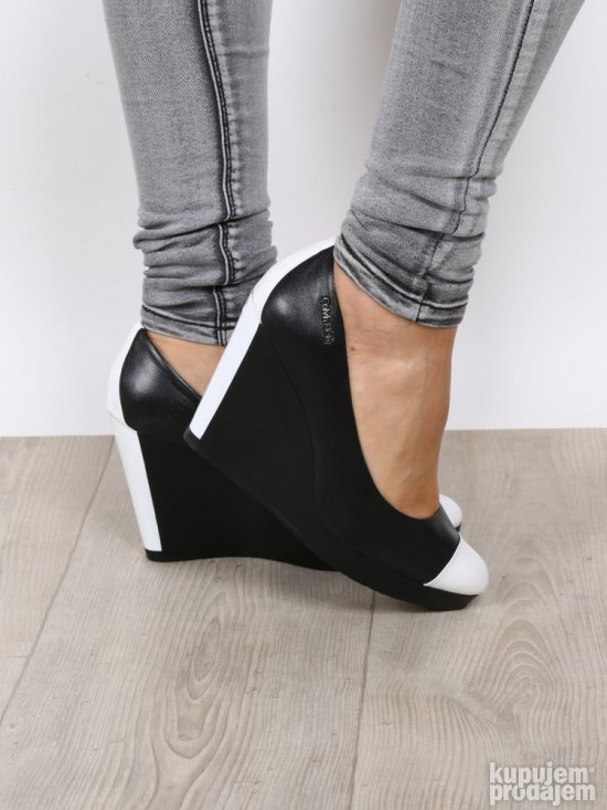 CALVIN KLEIN ORIGINAL kozne cipele platforme 39