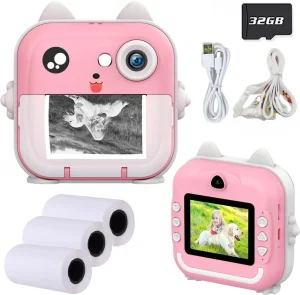 Deciji instant print (termalni stampac) fotoaparat + 32GB SD