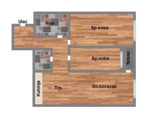 Odličan, 67 m2 - Petrovaradin!