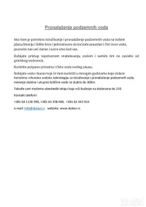 Pronalazenje podzemnih voda