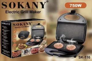 Električni Roštilj Sendvič aparat Sokany