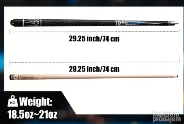 Joss i McDermott štapovi unilock 12.75mm