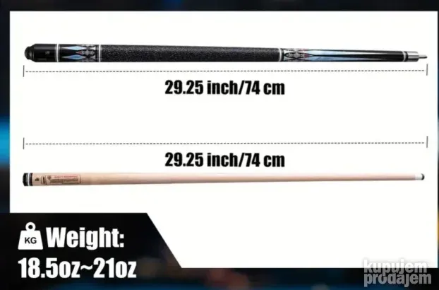 Joss i McDermott štapovi unilock 12.75mm
