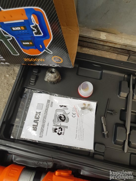 HILTI PROFI BLACK 2500w komplet sa dodacima nov