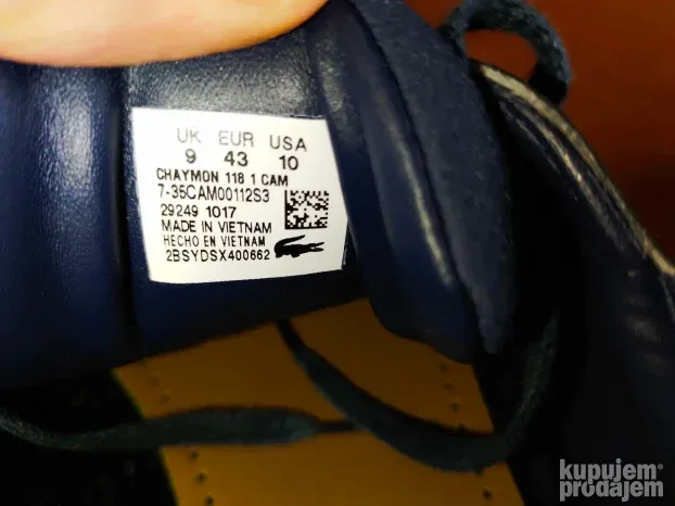 Lacoste chaymon original br 43(28cm)! KupujemProdajem