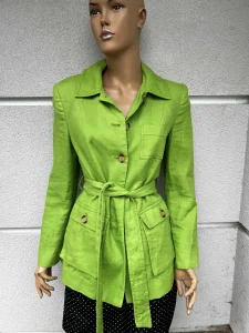 ZARA Zenski Laneni sako mantil ORIGINAL Vel S M