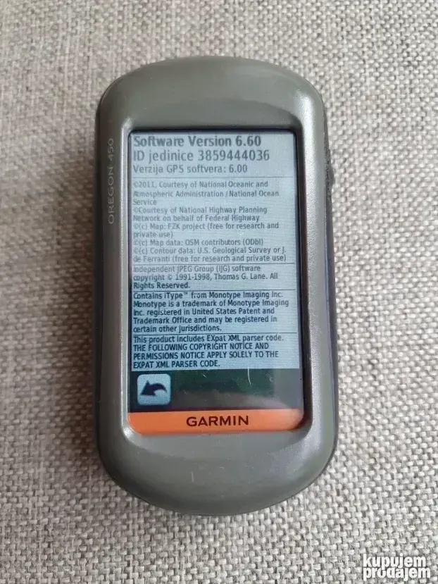 Garmin Oregon 450