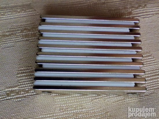 Magnet Neodijumski Magneti 45X10X2 Sa Dve Rupe