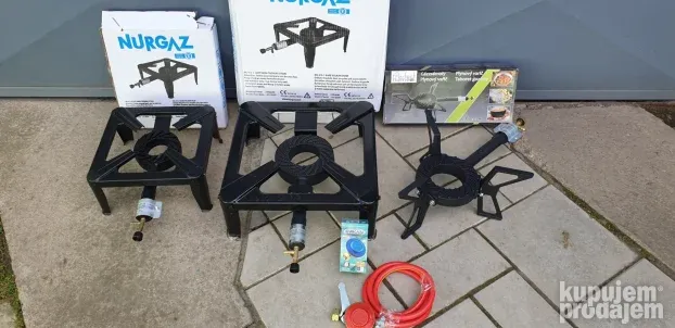 Sigurnosni ventil za plinsku bocu + crevo 1,5m + 2 šelne
