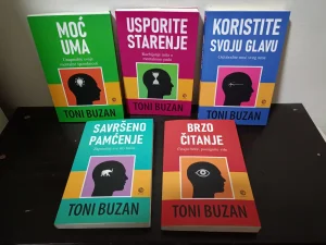 TONI BUZAN komplet 1-5
