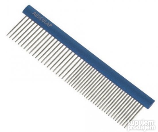 AESCULAP češalj sa drškom od aluminijuma 15cm
