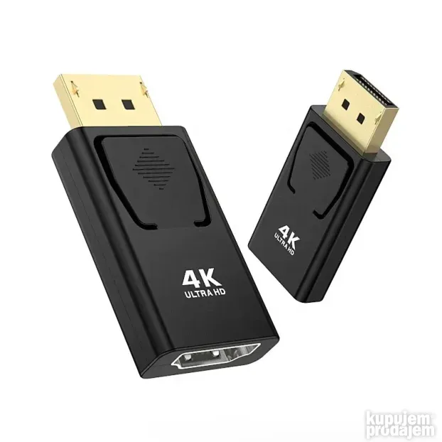 Adapter DP male na HDMI female 4K