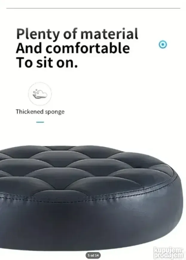 Pomocna stolica kozmeticka frizerska tatoo model 9