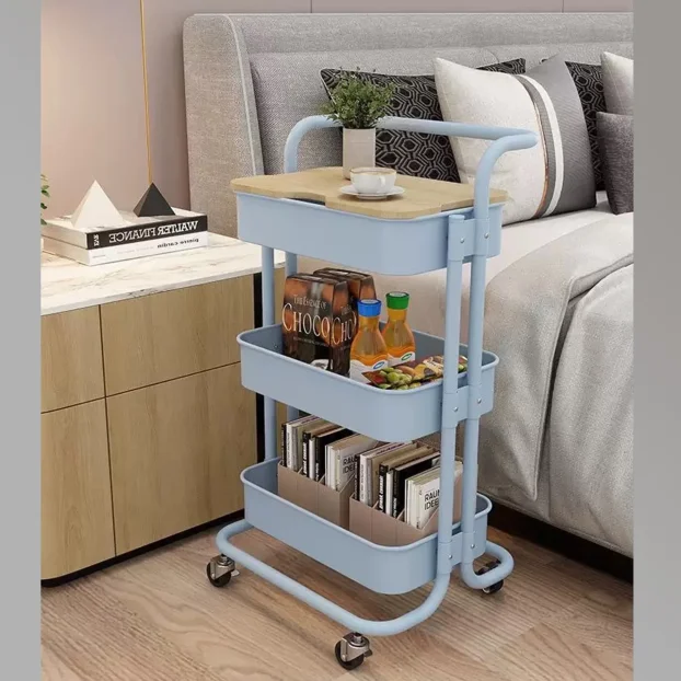 Izuzetno praktična kolica za odlaganje u domaćinstvu.