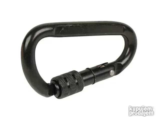 Karabinjer crni 100 mm