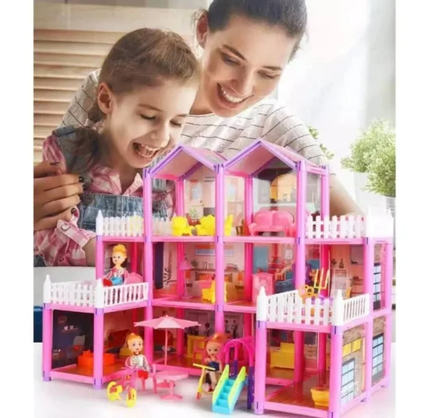 Kućica za lutke sa nameštajem  Novo 3499,oodin