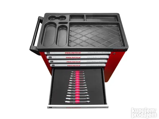 Set alata u kolicima  250 delova + dodatni prostor