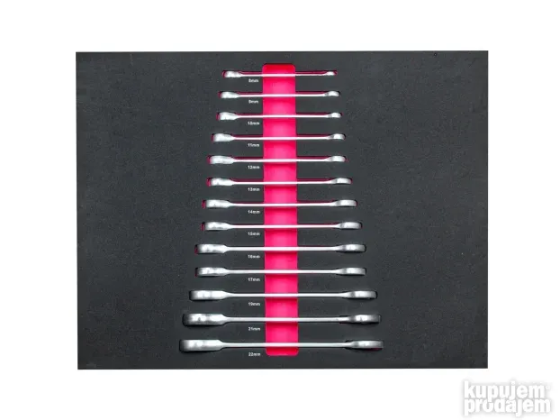 Set alata u kolicima  250 delova + dodatni prostor