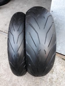 Set 120 70 17 190 55 17 pirelli angel gt