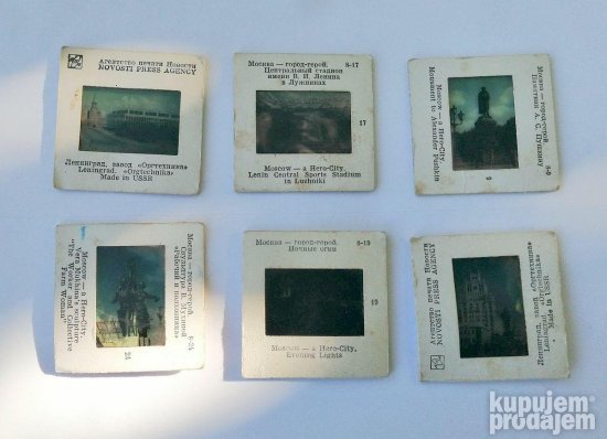 Leningrad Moskva stari slajdovi