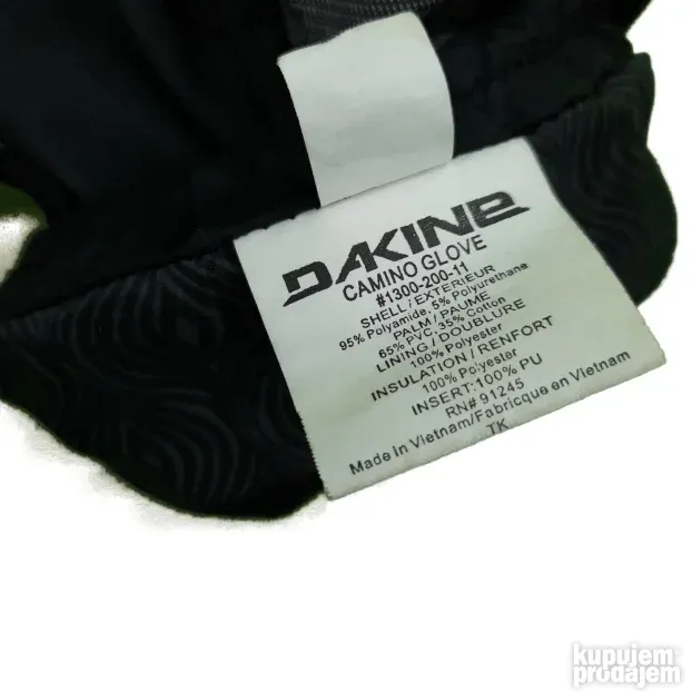 Ski rukavice Dakine, vel. XL ženske ski rukavice