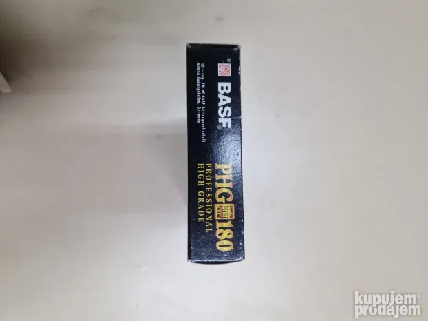 BASF PHG 180 HiFi HG VHS stereo video kasete